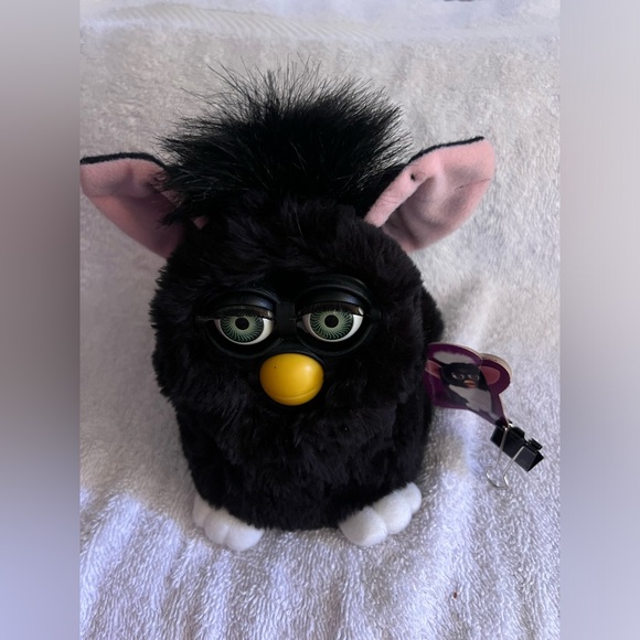 Vintage - 1998 Furby - black with white feet - Picture 3 of 7